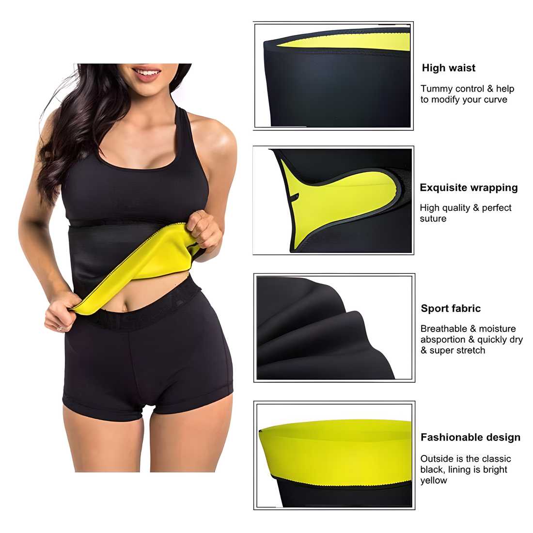 💪 Sweat Belt – Hot Body Shaper & Belly Fat Burner