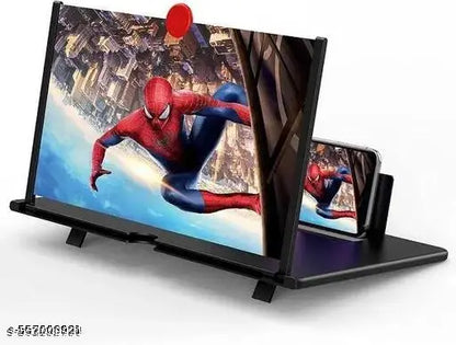 3D Mobile Phone Screen Magnifier with Holder – Home Theater Experience on the Go