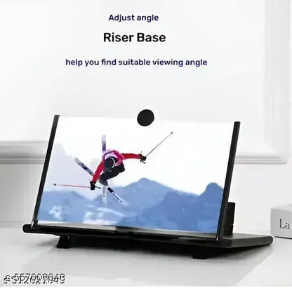 3D Mobile Phone Screen Magnifier with Holder – Home Theater Experience on the Go